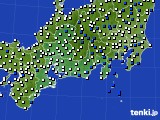 東海地方のアメダス実況(風向・風速)(2024年03月31日)