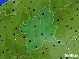 2024年04月01日の群馬県のアメダス(日照時間)