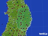 岩手県のアメダス実況(日照時間)(2024年04月01日)