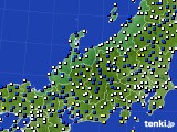 2024年04月01日の北陸地方のアメダス(風向・風速)