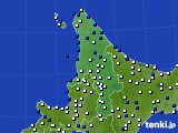 2024年04月01日の道北のアメダス(風向・風速)