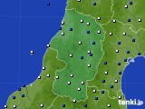 2024年04月01日の山形県のアメダス(風向・風速)