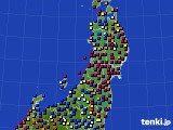 東北地方のアメダス実況(日照時間)(2024年04月02日)