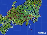2024年04月02日の関東・甲信地方のアメダス(日照時間)