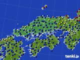 中国地方のアメダス実況(日照時間)(2024年04月02日)