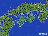 四国地方のアメダス実況(日照時間)(2024年04月02日)