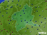 2024年04月02日の群馬県のアメダス(日照時間)