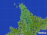 道北のアメダス実況(風向・風速)(2024年04月02日)