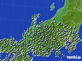 北陸地方のアメダス実況(降水量)(2024年04月03日)