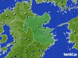 大分県のアメダス実況(降水量)(2024年04月03日)