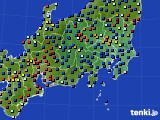 2024年04月04日の関東・甲信地方のアメダス(日照時間)