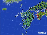 九州地方のアメダス実況(日照時間)(2024年04月04日)