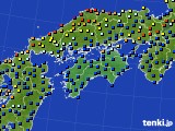 四国地方のアメダス実況(日照時間)(2024年04月05日)