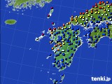 九州地方のアメダス実況(日照時間)(2024年04月05日)