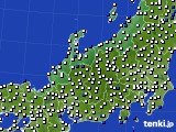 2024年04月05日の北陸地方のアメダス(風向・風速)