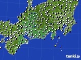 東海地方のアメダス実況(風向・風速)(2024年04月05日)