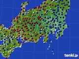 関東・甲信地方のアメダス実況(日照時間)(2024年04月06日)