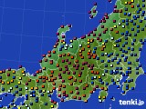 2024年04月06日の北陸地方のアメダス(日照時間)