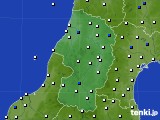 山形県のアメダス実況(風向・風速)(2024年04月06日)