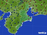 2024年04月07日の三重県のアメダス(日照時間)