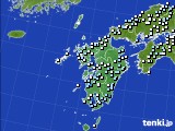 九州地方のアメダス実況(降水量)(2024年04月08日)