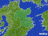 大分県のアメダス実況(降水量)(2024年04月08日)