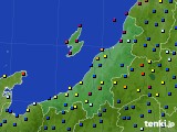 新潟県のアメダス実況(日照時間)(2024年04月08日)