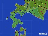 道南のアメダス実況(日照時間)(2024年04月08日)