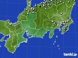 2024年04月09日の東海地方のアメダス(降水量)