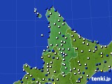 2024年04月09日の道北のアメダス(風向・風速)