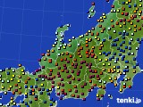 北陸地方のアメダス実況(日照時間)(2024年04月11日)