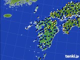 九州地方のアメダス実況(日照時間)(2024年04月11日)
