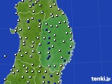 岩手県のアメダス実況(風向・風速)(2024年04月11日)