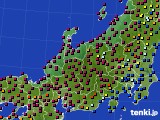 2024年04月12日の北陸地方のアメダス(日照時間)
