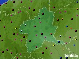 群馬県のアメダス実況(日照時間)(2024年04月12日)