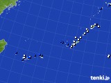 沖縄地方のアメダス実況(風向・風速)(2024年04月12日)