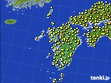 九州地方のアメダス実況(気温)(2024年04月13日)