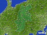 長野県のアメダス実況(気温)(2024年04月13日)