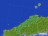 島根県のアメダス実況(気温)(2024年04月13日)