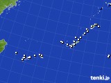 沖縄地方のアメダス実況(風向・風速)(2024年04月13日)