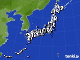 アメダス実況(風向・風速)(2024年04月13日)