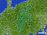 長野県のアメダス実況(風向・風速)(2024年04月13日)