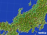 北陸地方のアメダス実況(気温)(2024年04月14日)