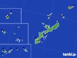 沖縄県のアメダス実況(風向・風速)(2024年04月14日)