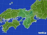近畿地方のアメダス実況(降水量)(2024年04月15日)