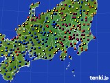 関東・甲信地方のアメダス実況(日照時間)(2024年04月16日)