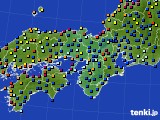 近畿地方のアメダス実況(日照時間)(2024年04月16日)