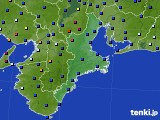 三重県のアメダス実況(日照時間)(2024年04月16日)