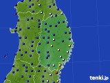 岩手県のアメダス実況(日照時間)(2024年04月16日)