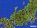2024年04月17日の北陸地方のアメダス(日照時間)